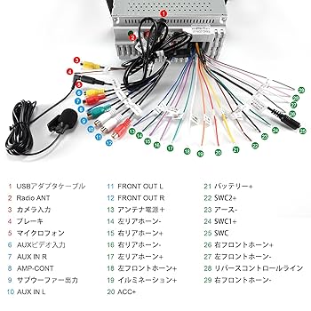 Amazon.co.jp: IYING ディスプレイオーディオ 10インチ 2din 4G+